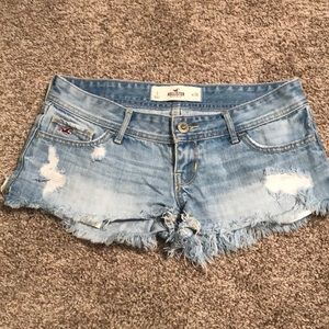 Hollister Distressed Jean Shorts